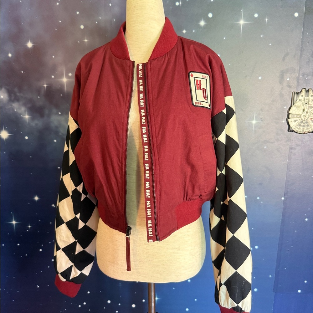 Heroes and villains DC Comics Harley Quinn Bomber Jacket